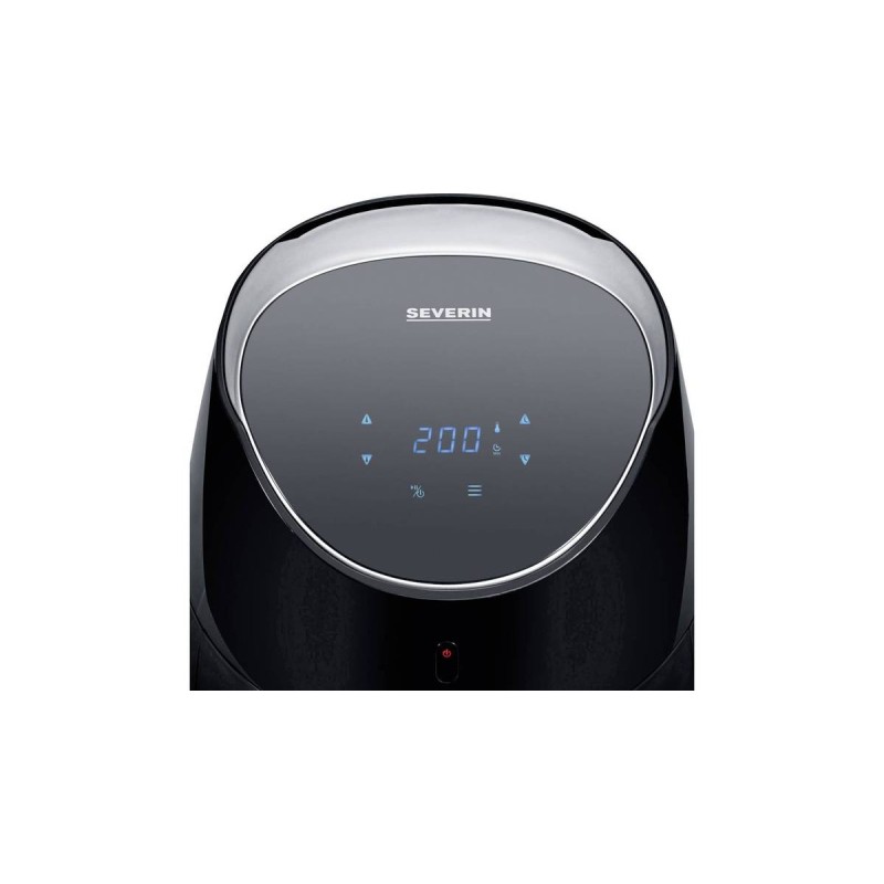 SEVERIN FR 2445 Airfryer 2kW Sølv metalfarvet/sort